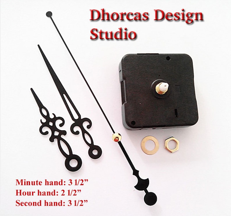 Quartz Clock Motor 07 Kit for Wall Clock Replacement Etsy