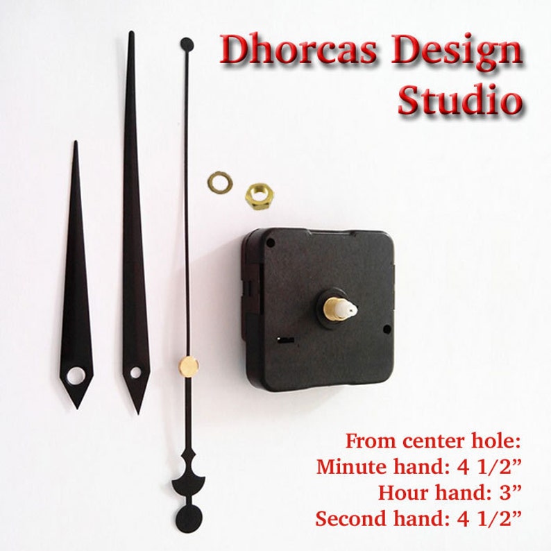 Quartz Clock Motor 06 kit for wall clock replacement Etsy