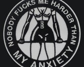 Anxiety Warrior embroider...