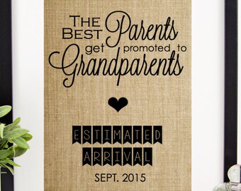 Pregnancy Reveal to Grandparents | Baby Announcement | Father's Day Gift | New Father | New Grandparents