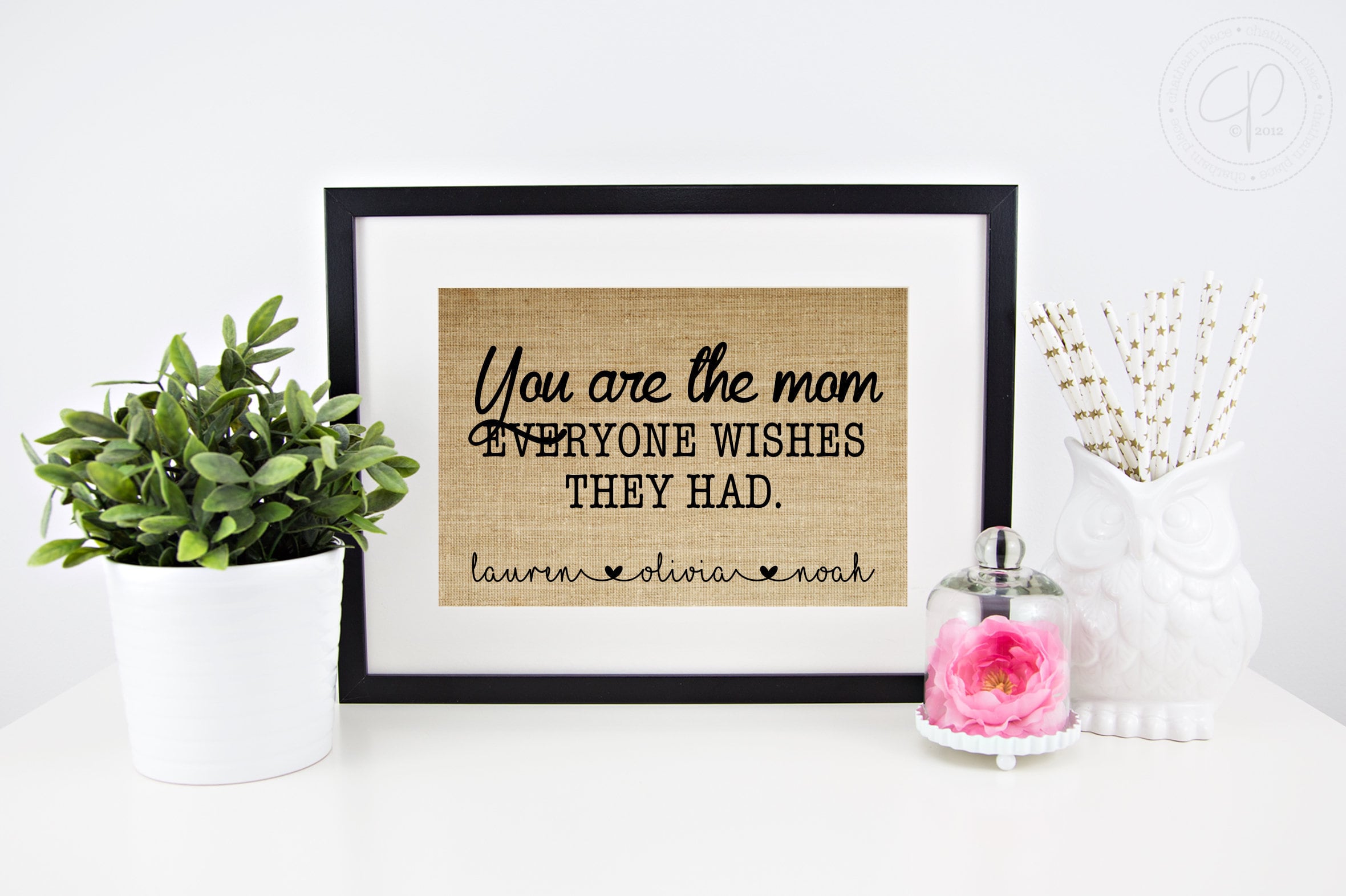 Personalized Mothers Day Gift for Mom Gift Mother Gift From - Etsy UK