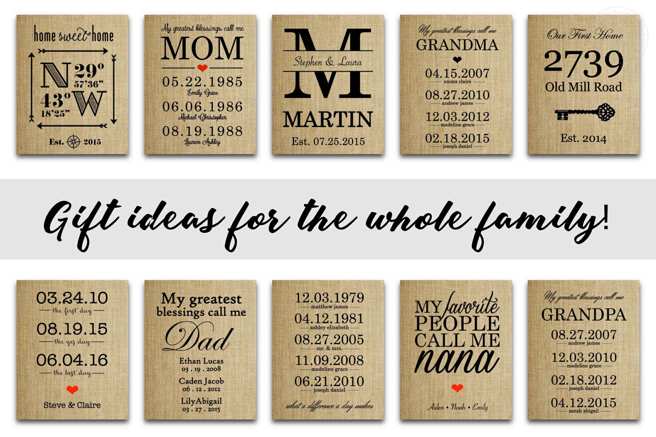 Personalized Nana Gift Mother