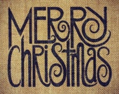 Burlap Christmas Sign Rustic Christmas Decoration Christmas Signs Burlap Print Christmas Gift 8x10 Frame Cottage Chic