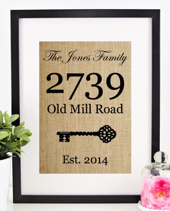 New Home Housewarming Gift Our First Sign House Warming 50