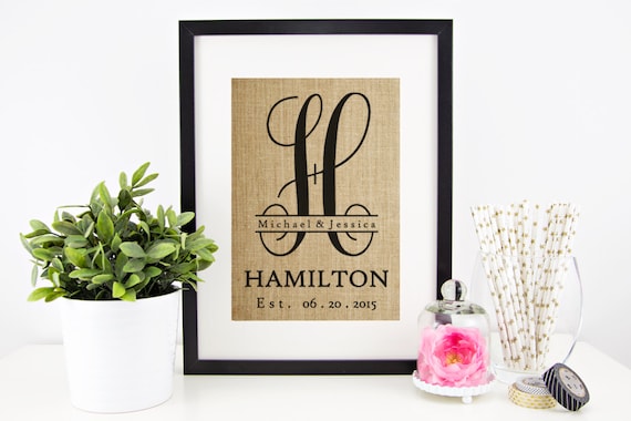 Personalized Wedding Gifts for Couple, Bridal Shower Gift