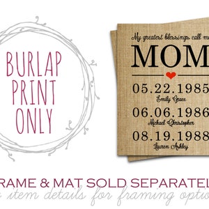 Mothers Day Gift, Mothers Day from Daughter, Mother's Day Gift Idea | Mother Daughter Gift | Mother of the Bride Gift | Mothers Day from Son image 2