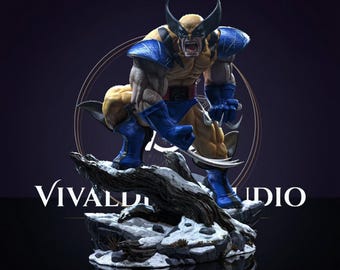 Wolverine, o Guerreiro Mutante, Inspirado nos X-Men | Arquivo STL do Modelo 3D