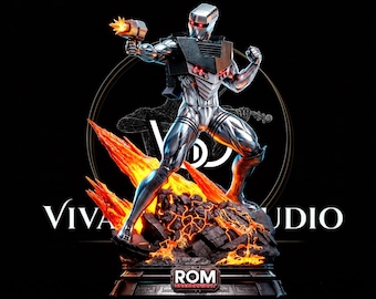 Arquivo STL do modelo 3D da figura do Cavaleiro Espacial ROM | Exibição de Ficção Científica (Download Digital)