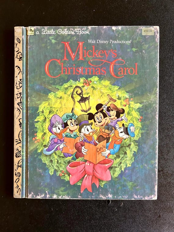 Vintage 1983 Walt Disney' Productions' Mickey's Christmas Carol a