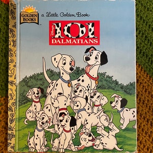 Vintage 1996 Walt Disney’s 101 DALMATIONS Little Golden Book ~ Adaptacja Justine Korman, ilustracje Bill Langley i Ron Dias