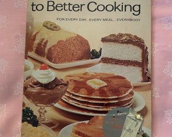 Vintage 1965 « The Blender Way to Better Cooking » Livre de recettes promotionnel Hamilton Beach 208 pages