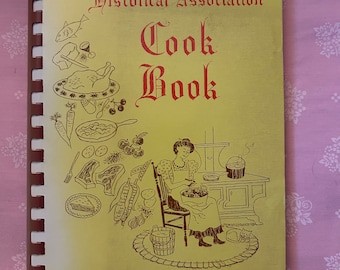 Vintage 1974 "Frankenmuth Historical Association Cook Book" Frankenmuth, Michigan German Town 76 pages