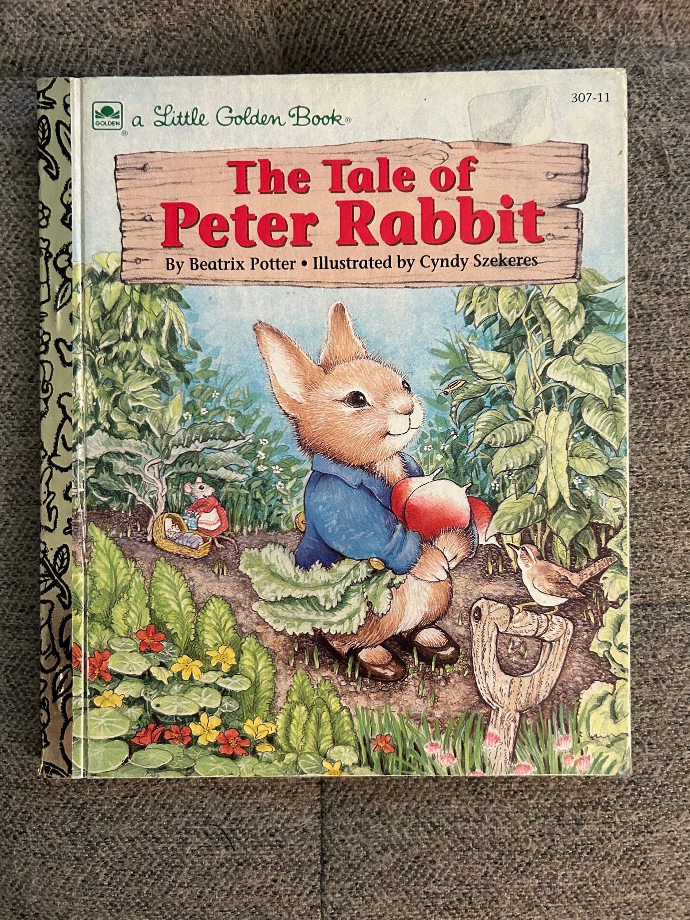 Miroir De Poche Beatrix Potter Peter Rabbit 1996 - Vintage - Dimensions 7x7x7 Cm - Neuf