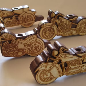 Motorcycle Pipe Pocket Size; Classic Style Motorcycle Pipe; Birthday Anniversary Father&#39;s Day Any Occasion Gift; Dad Grandpa Biker Gift