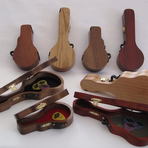 Gitaarplectrumkoffer; Banjo Mandoline Dobro Uke Pick & Slide Houder Box; Cadeau voor muzikant; Verjaardag Vaderdag Verjaardag Altijd Muziekcadeau