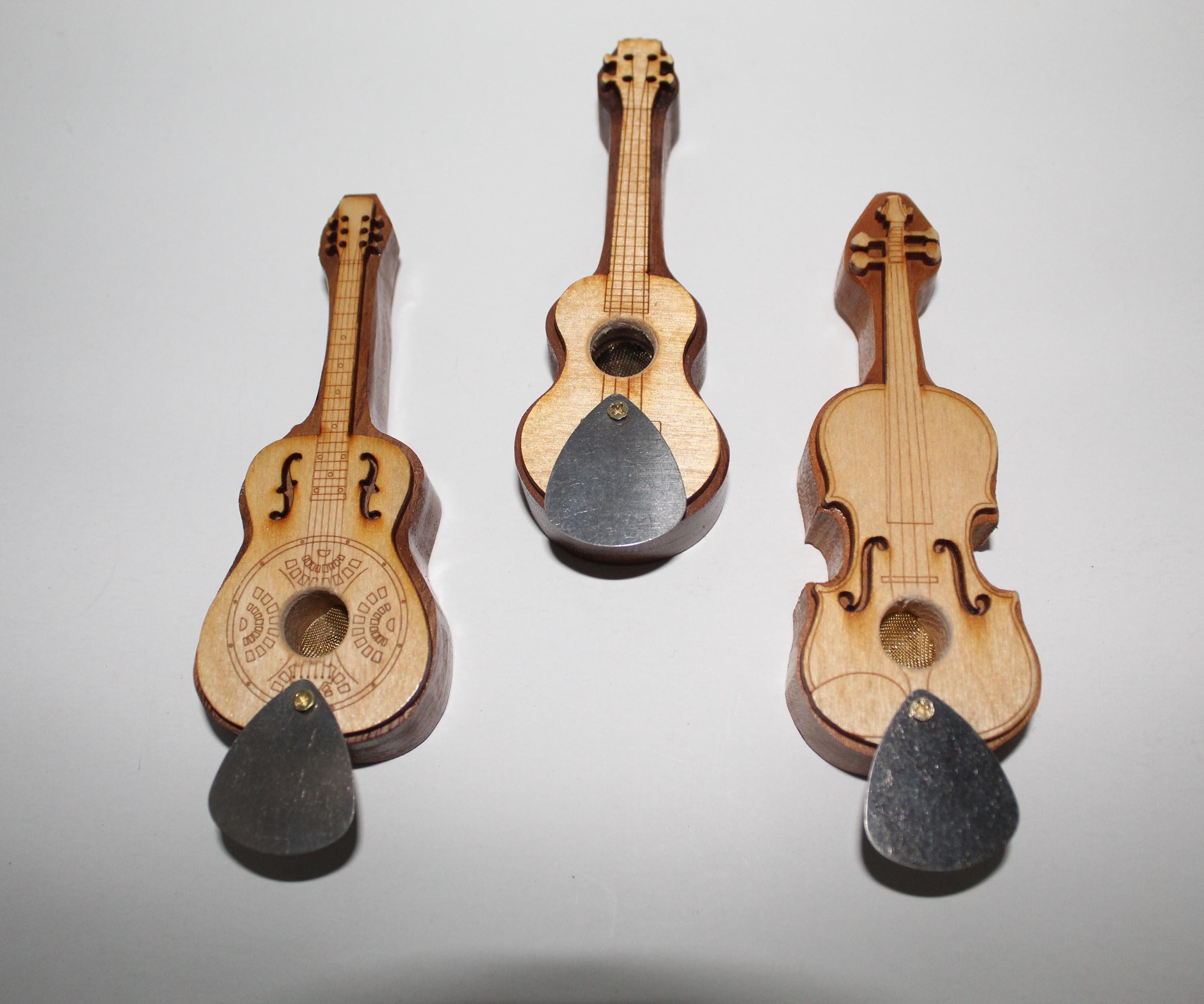 Dobo Instrument Ukulele Dobro Fiddle Pipe: Laser-engraved Acoustic Instrument Gift - Etsy