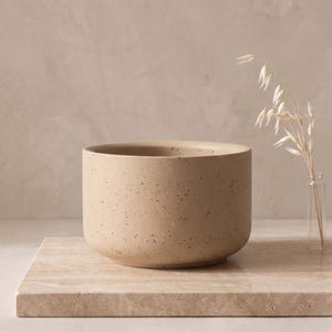 Alba L Silikon-Kerzentopfform (350 ml) – Beton-, Jesmonit- und Harzform | Minimalistische Pflanzgefäßform für DIY-Dekorationen und Bastelarbeiten