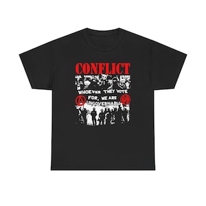 Conflict Band Shirt - Etsy
