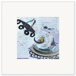 Un tocco di poesia per la tua parete: poster con cornice in legno (qualità museale): serie "Poetic Miniatures - 170 Tavola" | Annette Kunow