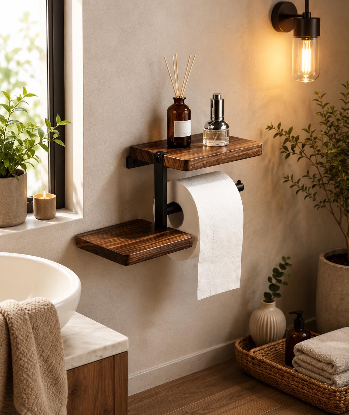 Badezimmer wandregal