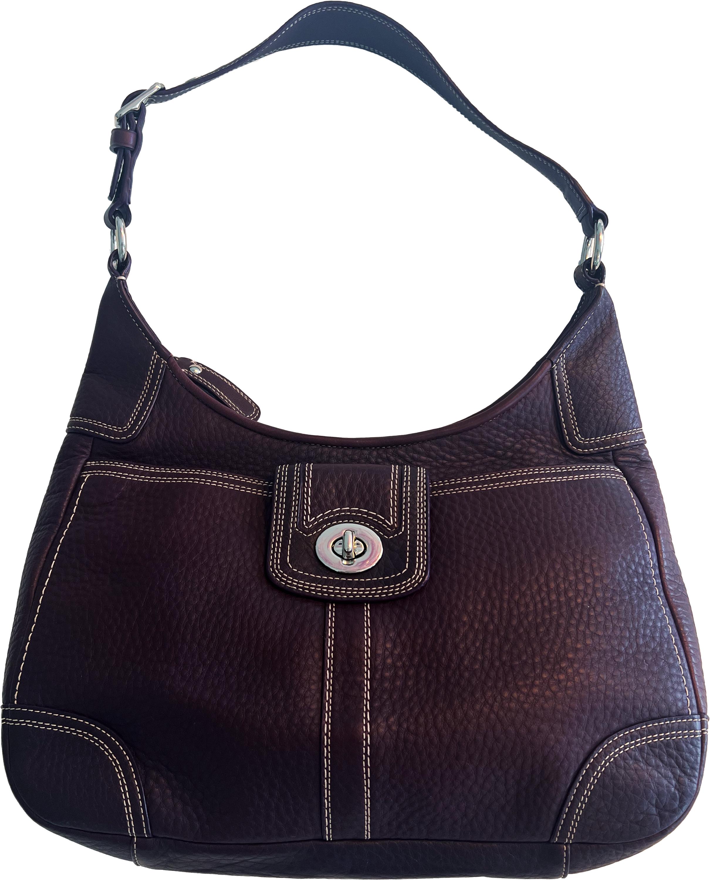 Vintage Coach Bag Burgundy Wine - Etsy