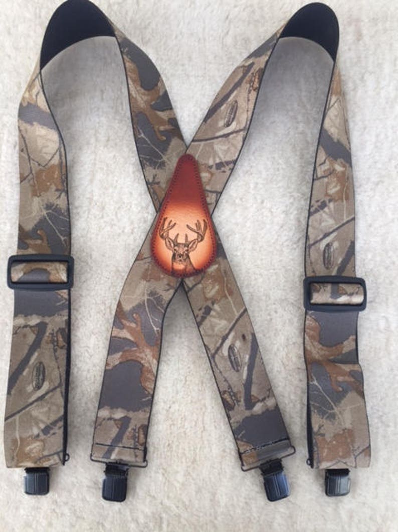 Suspender Camo Deer Hunting Realtree Hardwoods | Etsy