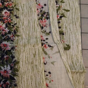 Floral Tree Bark Vintage Quilting Cotton image 3