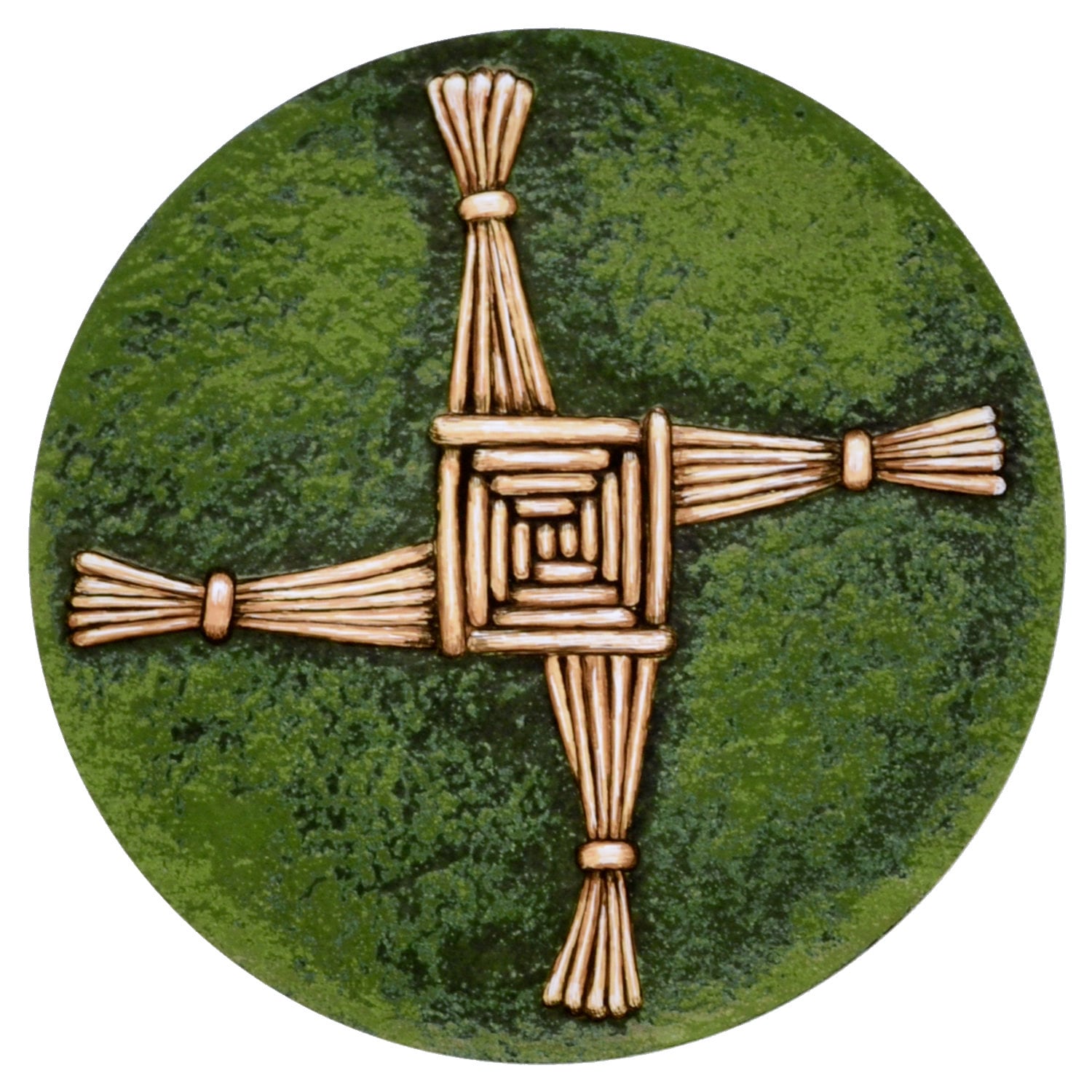 Brigid's Cross Framed Digital Print 8 x 12