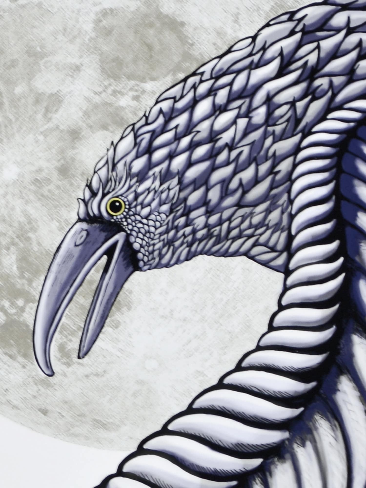 Moon Raven Frames Digital Print 11 x 14