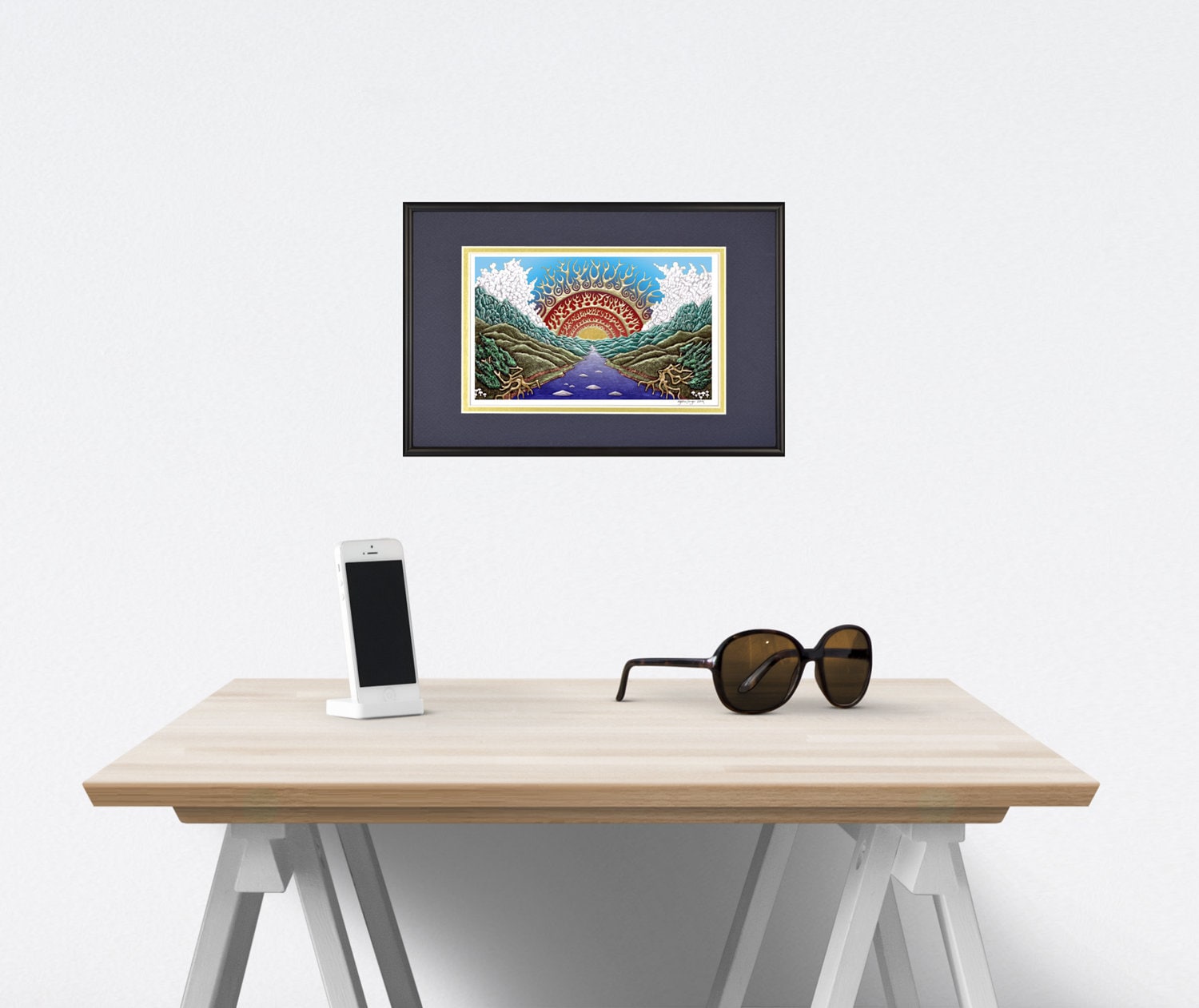 ReAwakening Framed Digital Art Print 8 x 12