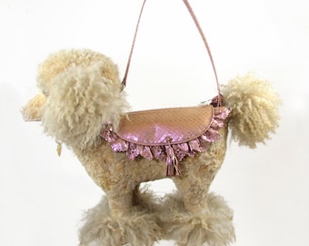 Honey Poodle Handbag "Hazel" No 2 The Limited edition by Basia Zarzycka