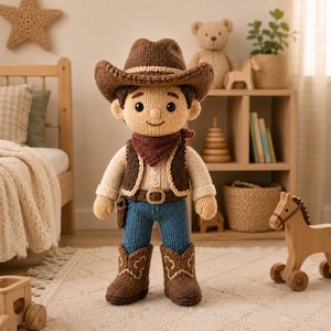 Vintage cowboy doll - Etsy 日本