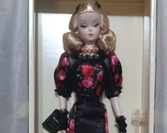 Mattel Fiorella Barbie Gold Label Silkstone Like New