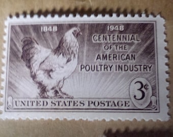 Centennial of the American Poultry Industry 1948 Mint