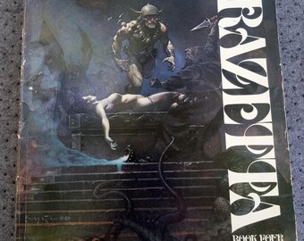 The Fantastic Art of Frank Frazetta Books Two and Four 1980