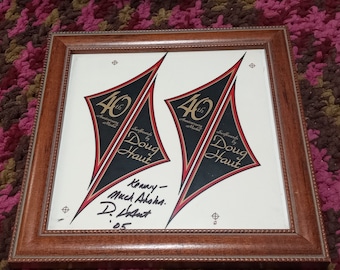 Doug Haut Signed Surfboard Decals