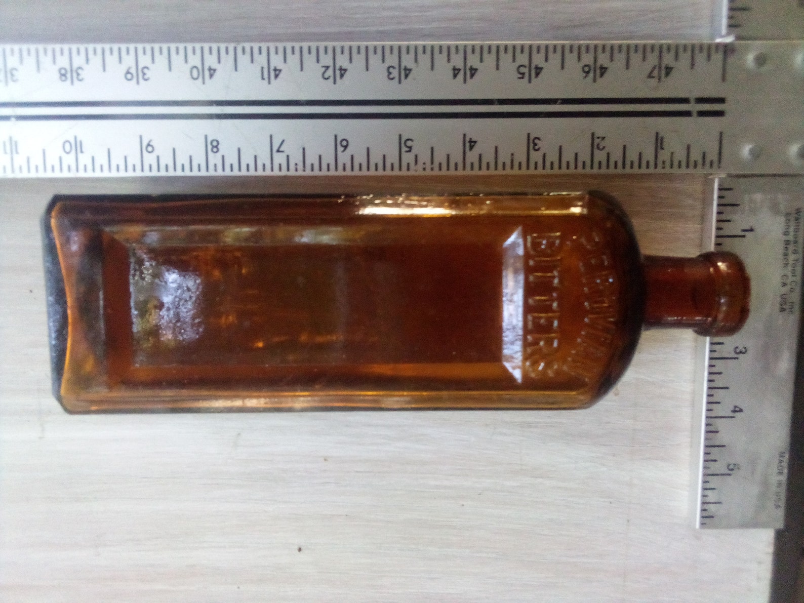 1880s Western PERUVIAN BITTERS Medicine Bottle, San Francisco Bottle ...