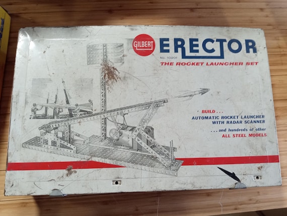 1962 Gilbert Erector The Rocket Launcher Set