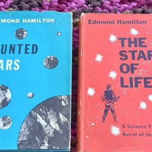 Haunted Stars and Star of Justice By Edmond Hamilton 1960
