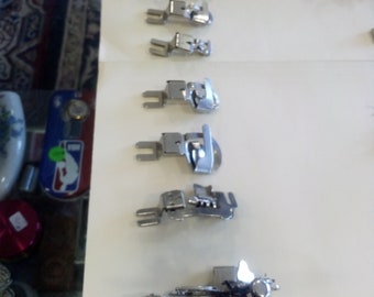 Greist sewing presser foot attachments 7 pieces
