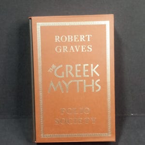 The Greek Myths by Robert Graves Folio Society 2 Volume Box Set Hardcover 1998