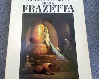 The Fantastic Art of Frank Frazetta 1st US Edition August 1975