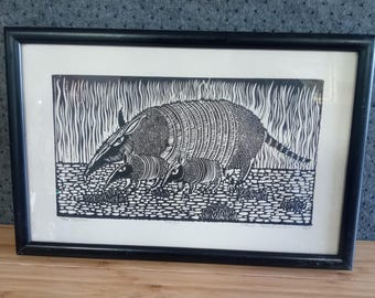 Paul Beckman „Bliźniaki” 1967, rycina blokowa nr 25 z 25