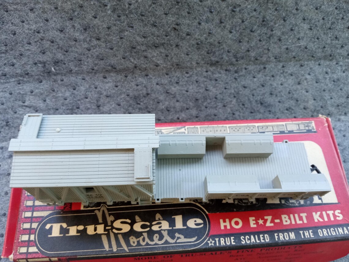 Tru-scale Models - Maintenance of Way 642 Crane Tender Car - in ...