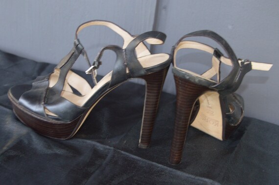 Michael Kors 5 Platform Strappy Stiletto Sandalias tamano 9 sin usar Etsy Mexico