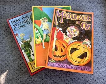 Wizard Of Oz Three Books Excellent Campbell, Bill & Terry, Irwin Published by Emerald City Press