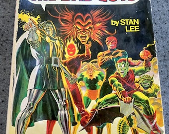 Bring On The Bad Guys by Stan Lee 1st Printing HC 1976 Marvel Comics