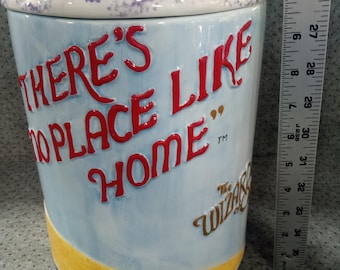 Rare Wizard of Oz "No place like Home" Rainbow Cookie Jar by Star Jars 1998 Original Box Like New