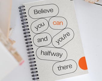 Islamic Psychology Journal | Mindful Muslim Spiral Notebook | Spiritual Reflection & Self-Care Journal