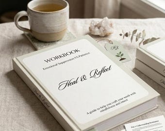 Islamic Emotional Healing Workbook, Suppression vs Sabr Journal (Digital Download)